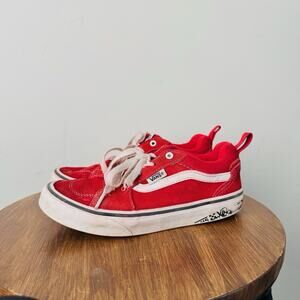 Vans Kids Filmore Red Sneakers Size 1.5